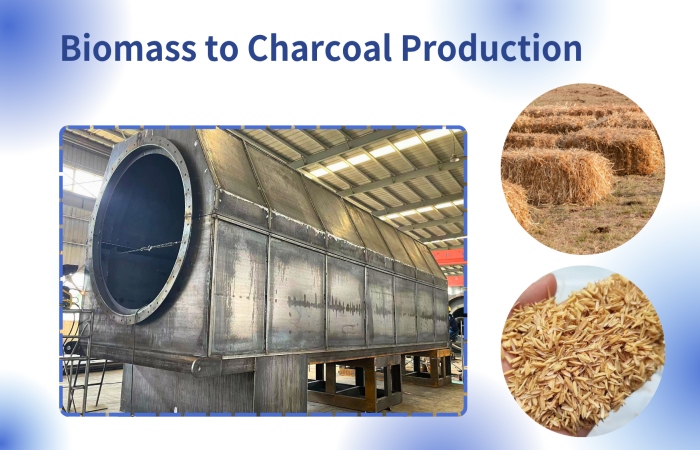 biomass charcoal production equipment