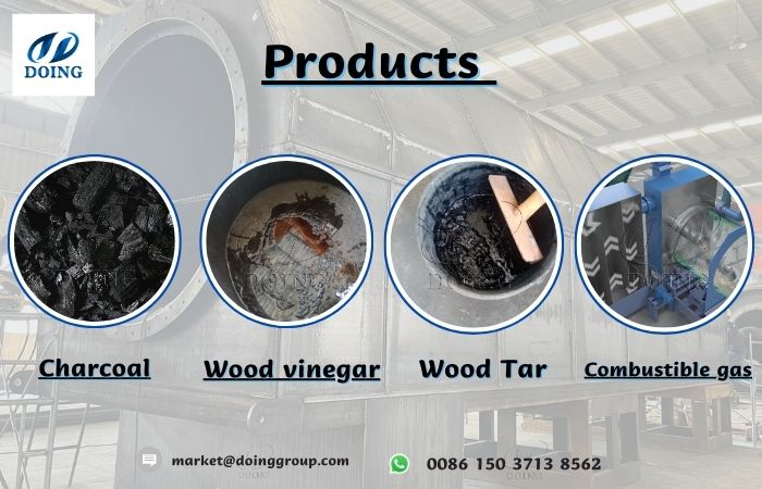 modern charcoal making process