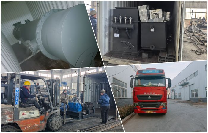 Ghana biomass to charcoal machine