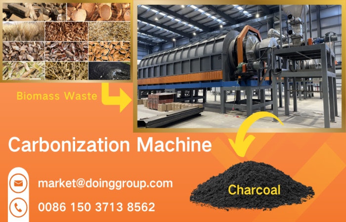 Biochar production equipment