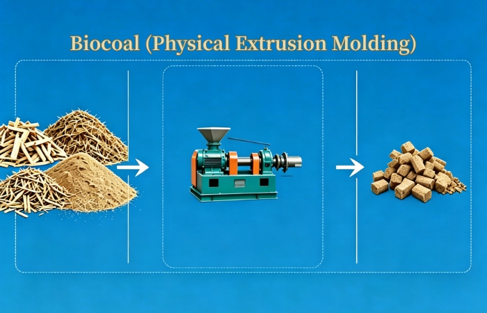 biocoal manufacturing process