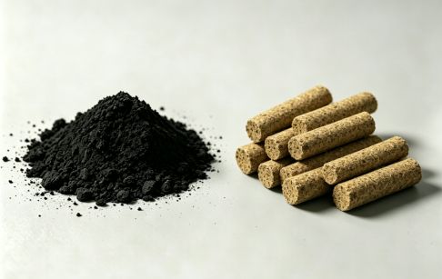 What is the difference between biochar and biocoal?
