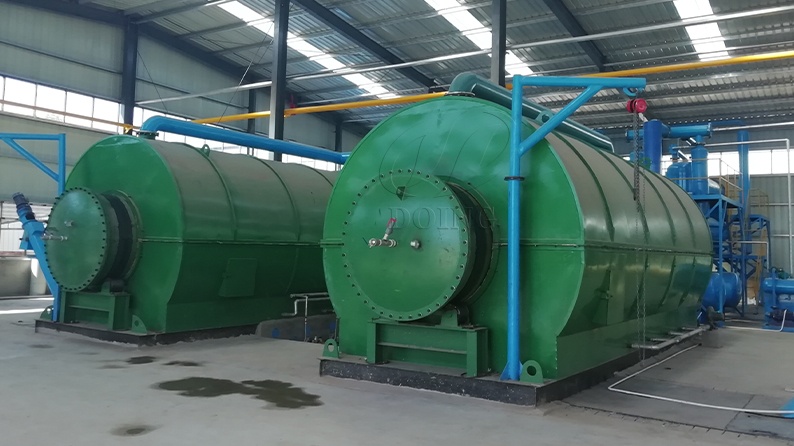 Batch Type Charcoal Making Machine