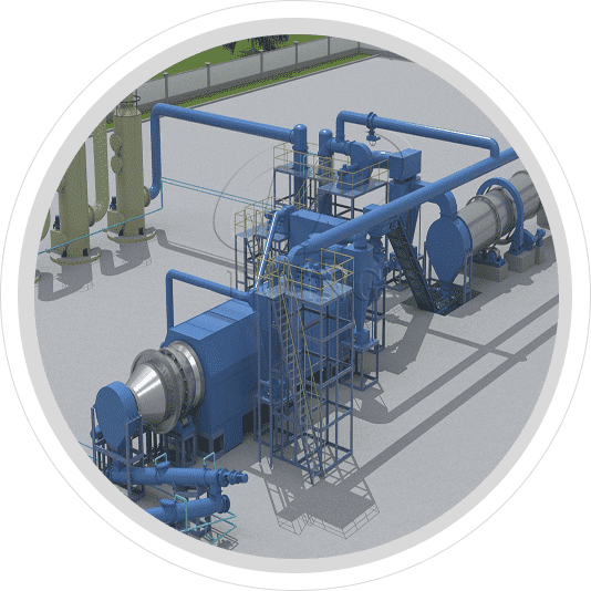 Charcoal Carbonization Production Line