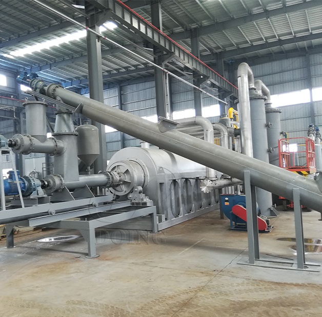 Charcoal Carbonization Klin in Spain