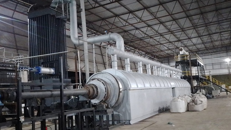 Fully-Continuous Type Charcoal Making Machine