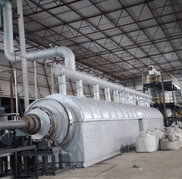 Horizontal Biocoal Pyrolysis Equipment in Brazil