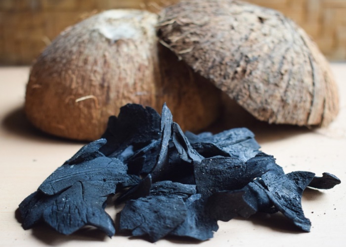 coconut shell charcoal
