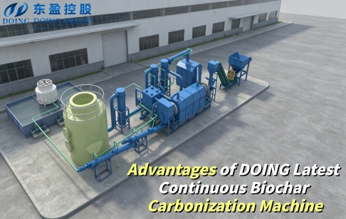 Advantages of DOING Latest Continuous Biochar Carbonization Machine