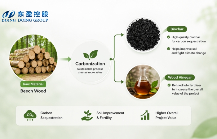 biomass charcoal making machine