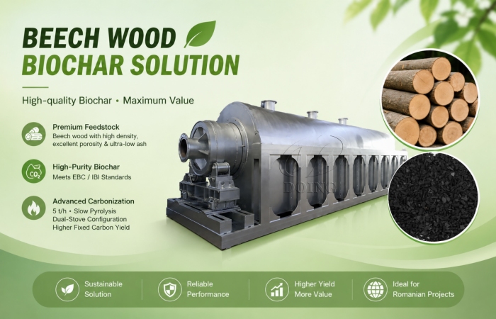 Biochar production equipment