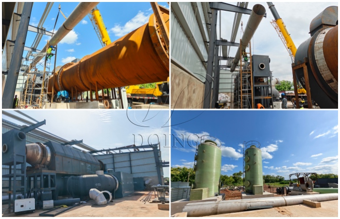 Ghana biomass pyrolysis plant