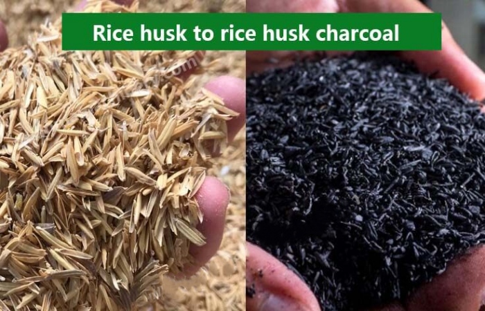 rice husk charcoal production equipment