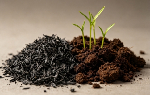 Why Rice Husk Charcoal Can Increase Soil Fertility?
