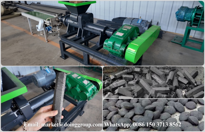 charcoal production line