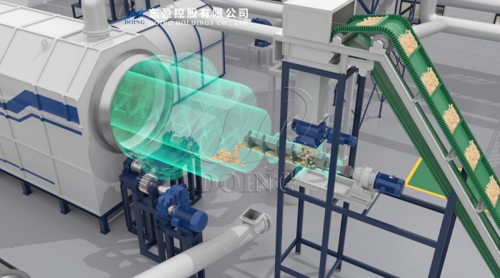 biomass pyrolysis plant