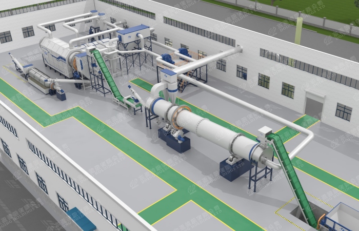 Industrial biomass carbonization equipment