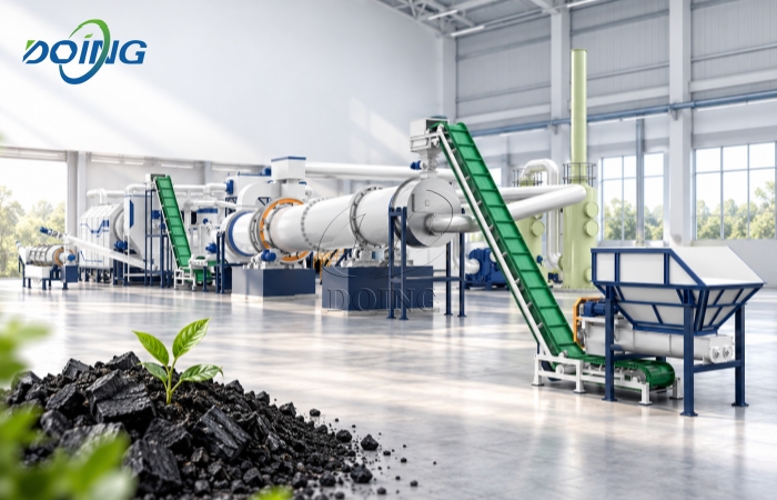 biomass carbonization plant