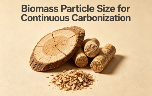 What Particle Size Should Biomass Have Before Continuous Carbonization?
