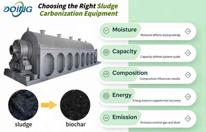 carbonization machine