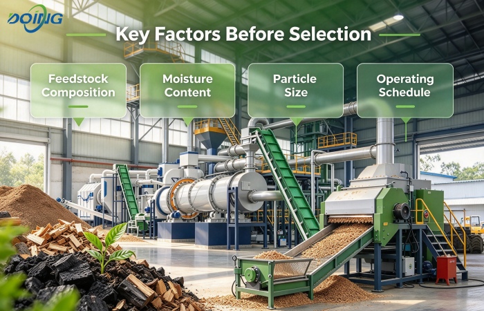 biomass carbonization machine