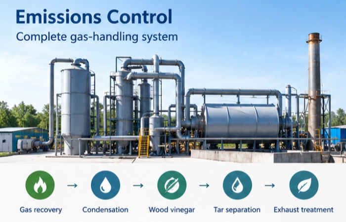 carbonization emissions control