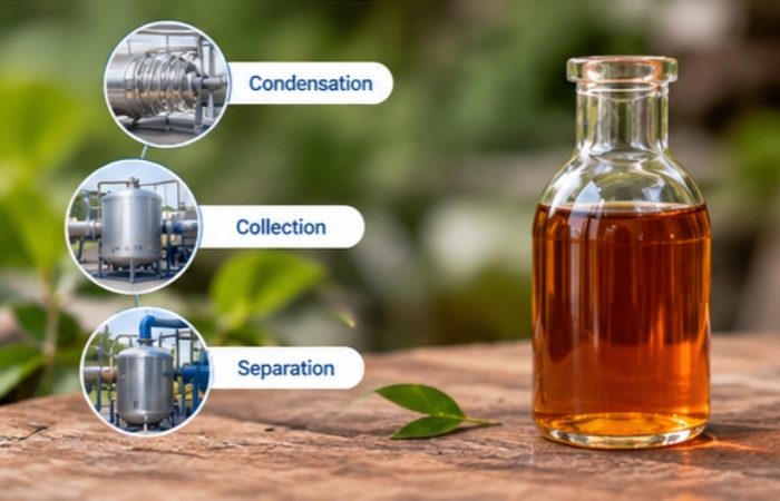 wood vinegar recovery carbonization machine