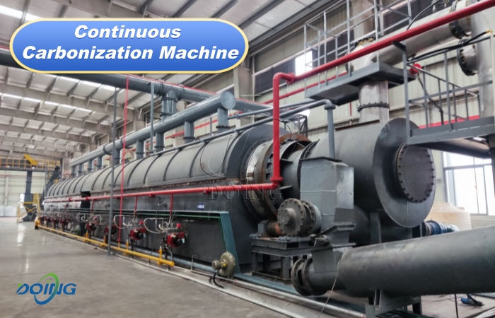 continuous biomass pyrolysis machine
