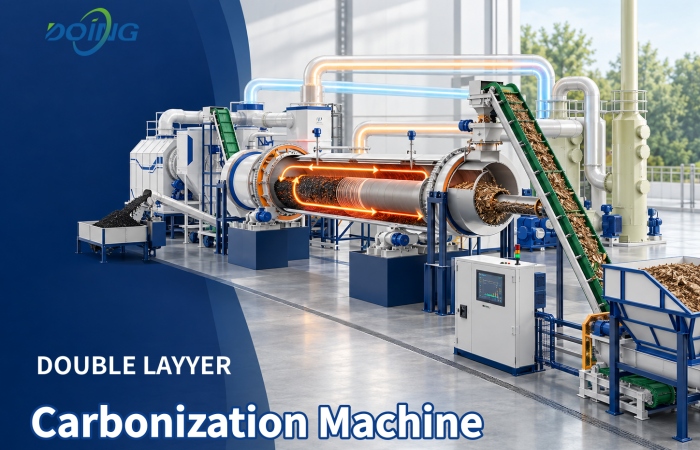 biomass carbonization machine