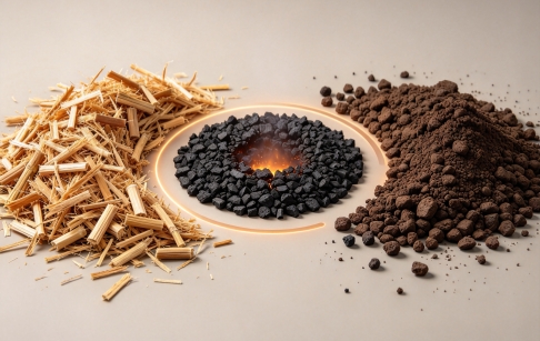 Can One Carbonization System Process Sugarcane Bagasse and Press Mud? Equipment Setup and Pre-Drying Requirements
