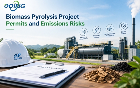 Biomass Pyrolysis Project Permits and Emissions Risks